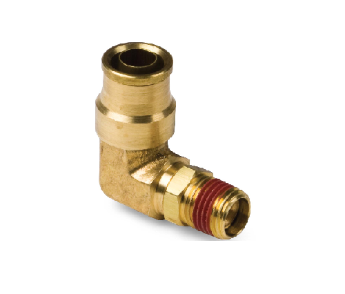 1569s itulak sa swivel 90 ° male elbow