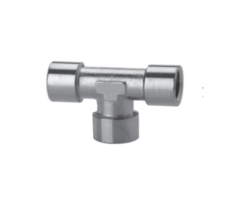 Union babaeng tee hindi kinakalawang na asero fittings
