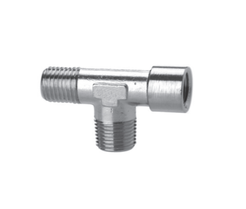 BSPP Adapter Lalaki Babae Tee-1/4 Thread