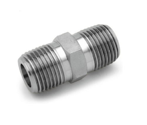 Hindi kinakalawang na asero hex nipple S3325