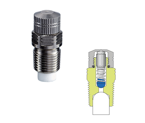 Air humidification misting nozzle nfn series