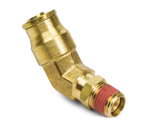 1554S D.O.T Lalaki 45 ° Swivel Elbow Adapter