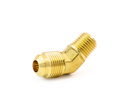 54# SAE 45 ° flare tanso fittings forged 45 ° male elbow