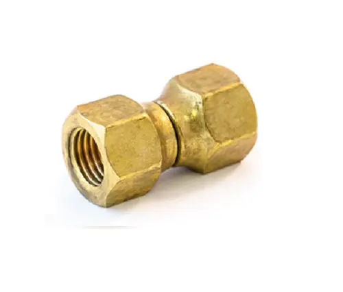 All -tanso na pagmamanupaktura na may mataas na seismic resistance - U440# SAE 45 ° flare tanso fittings swivel nut connector